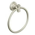 thumbnail image 1 of Moen Ellsworth Brushed Nickel Towel Ring, 1 of 2