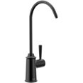 thumbnail image 1 of Moen F7600BL SIP One-Handle High Arc Beverage Faucet, Matte Black, 1 of 5