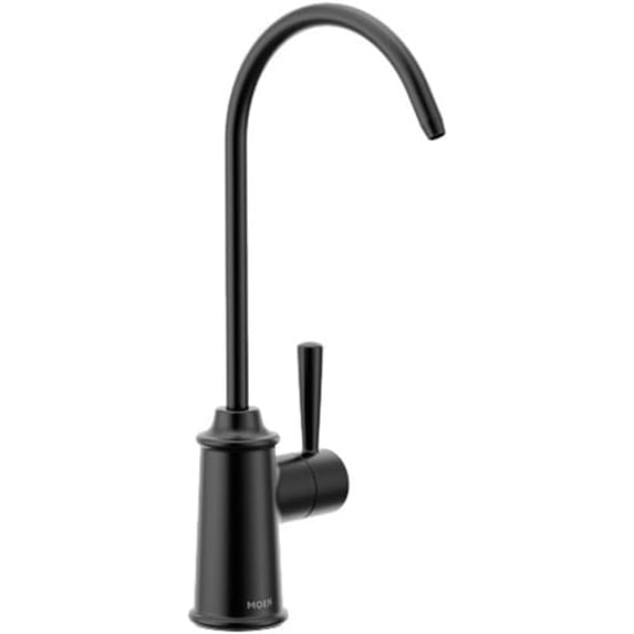 Moen F7600BL SIP One-Handle High Arc Beverage Faucet, Matte Black