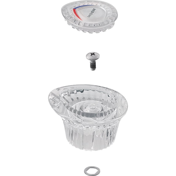Moen Faucet Handle Genuine Moen Chrome Clear Carded