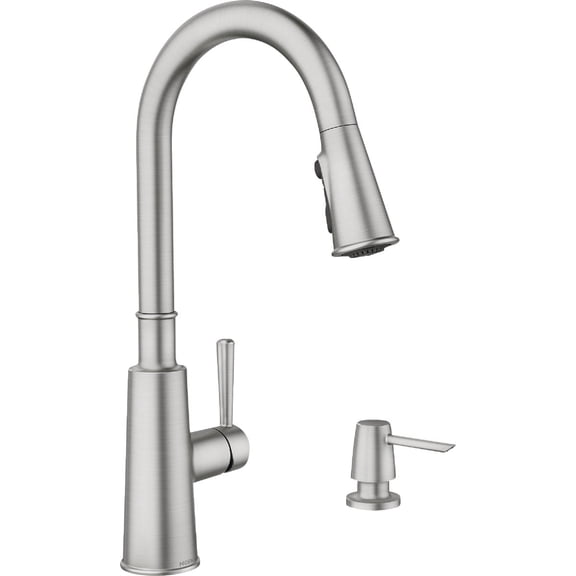 Moen 87163SRS Fenn Pulldown Kitchen Faucet