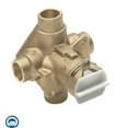 thumbnail image 1 of Moen FP62320 1/2 Inch Sweat Posi-Temp Pressure Balancing Rough-In Valve and Pre-Installed Flush Plug, 1 of 2
