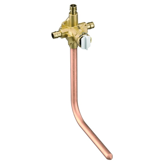 Moen M-Pact Posi-Temp Pressure Balancing Valve with 1/2" Cold Expansion PEX Connection