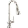 thumbnail image 1 of Moen FS72003SRS Paterson Spot Resist Stainless Water Filtration One-Handle High Arc Pulldown Kitchen Faucet, Water Filter for Sink Faucet Sold Separately, 1 of 5