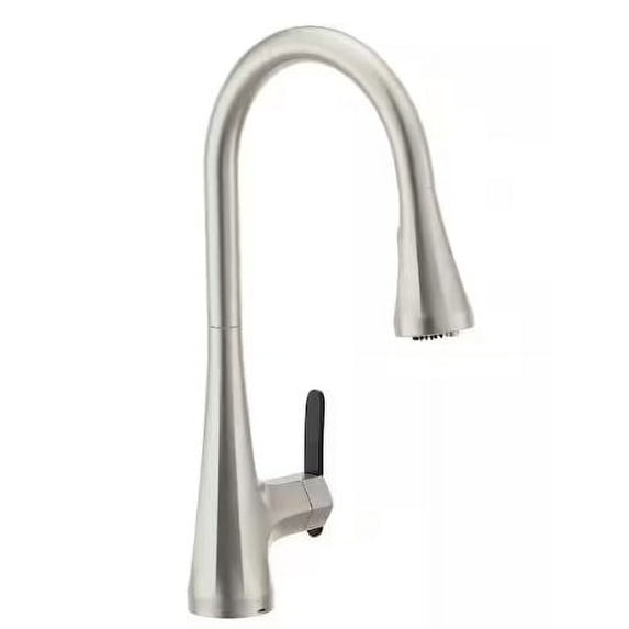MOEN Sinema Single Handle Pull-Down Sprayer Kitchen Faucet with Optional 3- in -1 Water Filtration in Spot Resist Stainless
