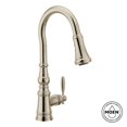 thumbnail image 1 of MOEN FS73004NL Weymouth Single Handle Pull-Down Sprayer Kitchen Faucet with Optional 3- in -1 Water Filtration in Polished Nickel, 1 of 6