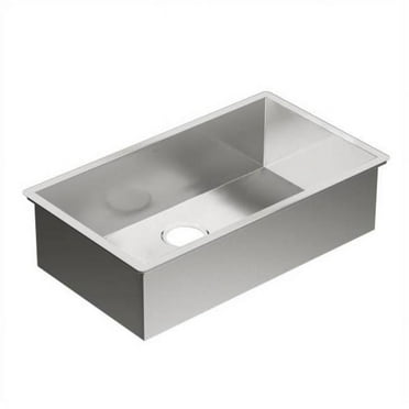 Moen G18180 31" Single Basin Undermount Stainless Steel Kitchen Sink - Stainless