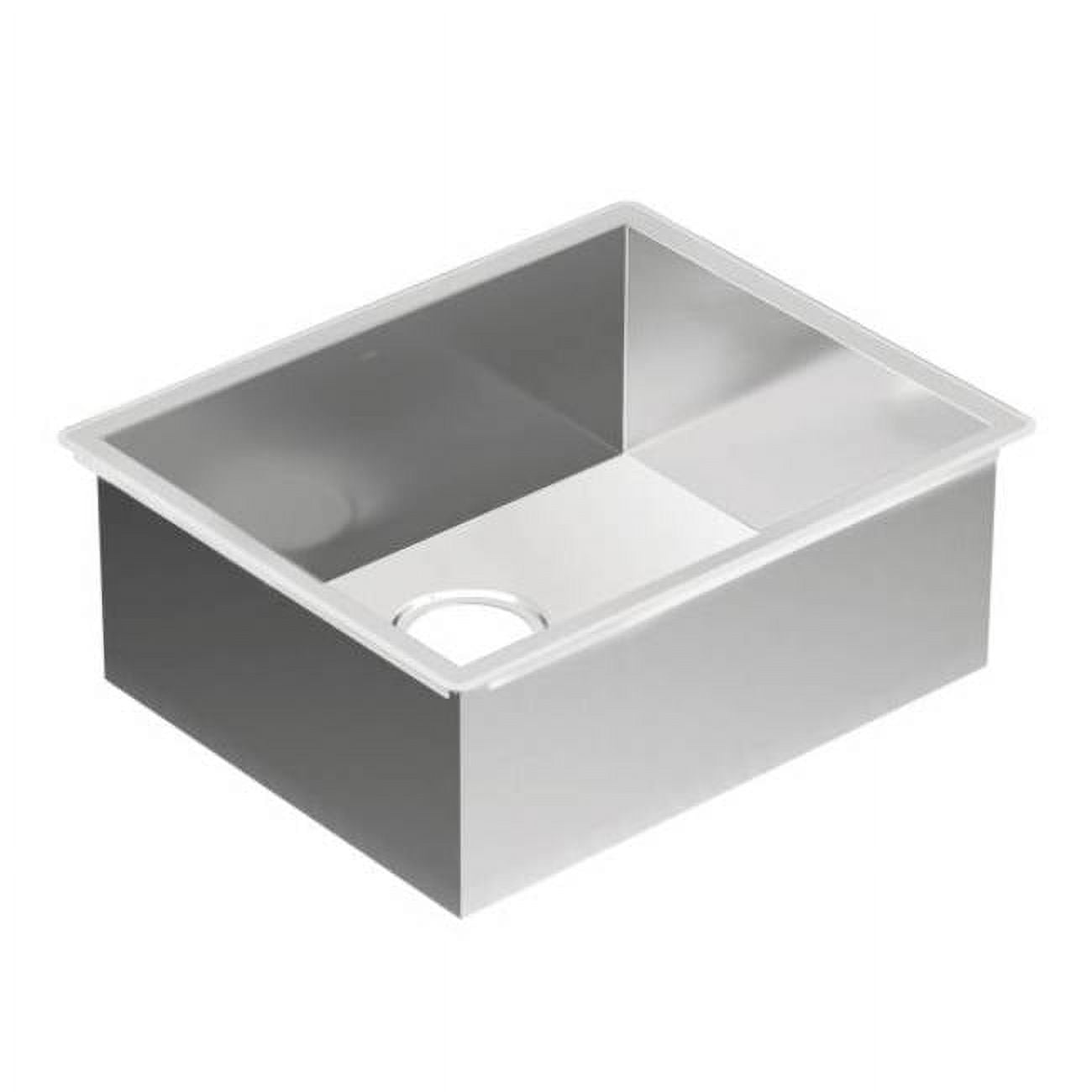 22" x 18" Stainless Steel Undermount Single Bowl Kitchen Sink