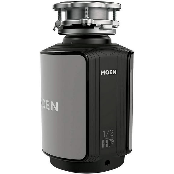 Moen GXP33C GX PRO Series 1/3 HP Continuous Feed Garbage Disposal, Power Cord Included