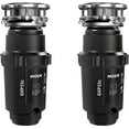 thumbnail image 1 of Moen GXP33C Lite Series 1/3 HP Continuous Feed Garbage Disposal with Power Cord (2 Count), 1 of 2