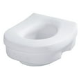 thumbnail image 1 of Moen Glacier Elevated Plastic Elongated Toilet Seat, White (ADA Compliant), 1 of 5
