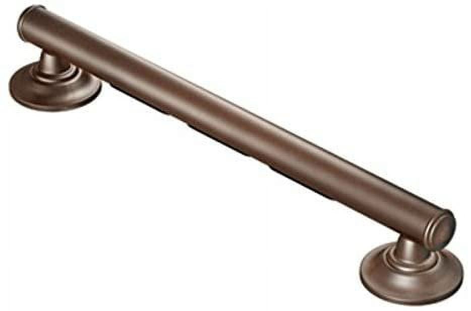 Old World Bronze 24-Inch Designer Bathroom Grab Bar