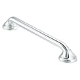 thumbnail image 1 of Moen Chrome Bathroom Safety 48-Inch Grab Bar with Curl Grip, 1 of 6