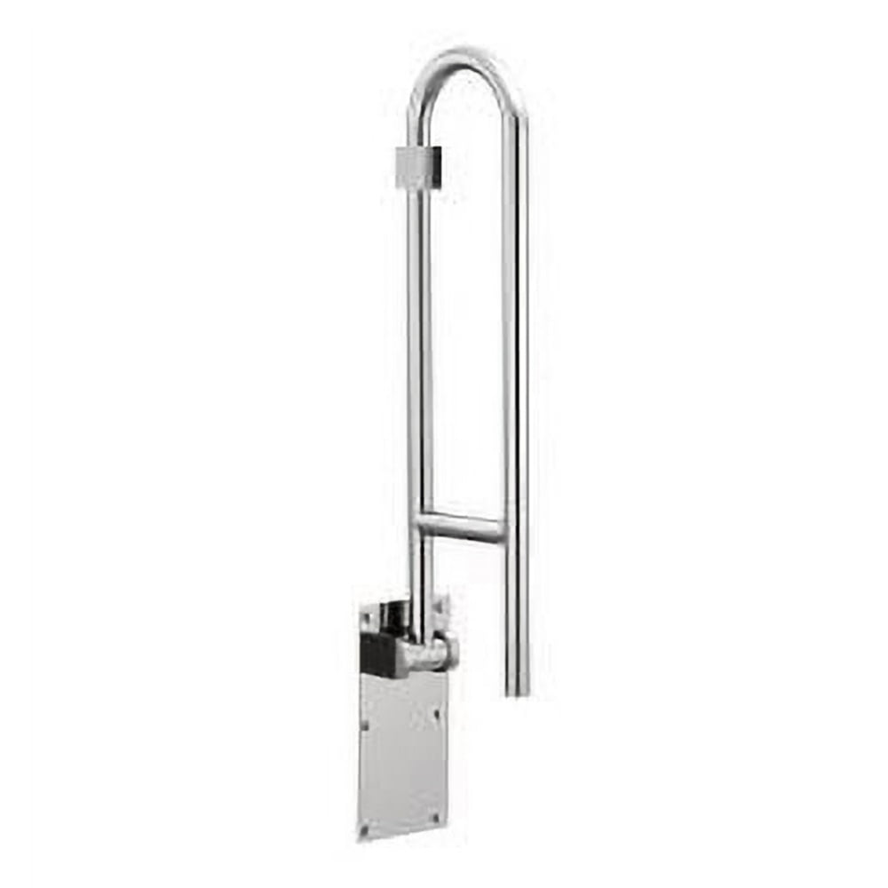 Stainless Steel 30-Inch Flip-Up Wall Mount Grab Bar