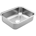 thumbnail image 1 of Moen Gs18192 1800 Series 23-1/2" Undermount Single Basin Stainless Steel Kitchen Sink -, 1 of 5