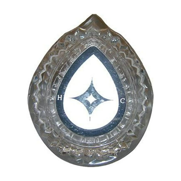 Moen HC-164 Lavatory Faucet Handle, New Style, Clear - Quantity 6