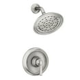 thumbnail image 1 of Moen 82971SRN Halle Spot Resist Brushed Nickel Posi-Temp Shower Trim, 1 of 4