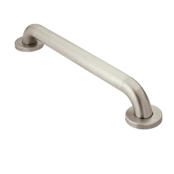 Moen Home Care 18-Inch Concealed Screw Bath Safety Bathroom Grab Bar, Peened