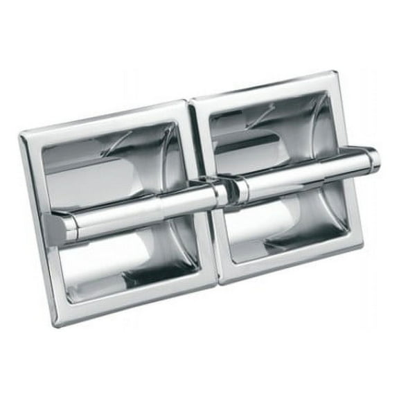 Moen Hotel Motel Chrome Double Paper Holder