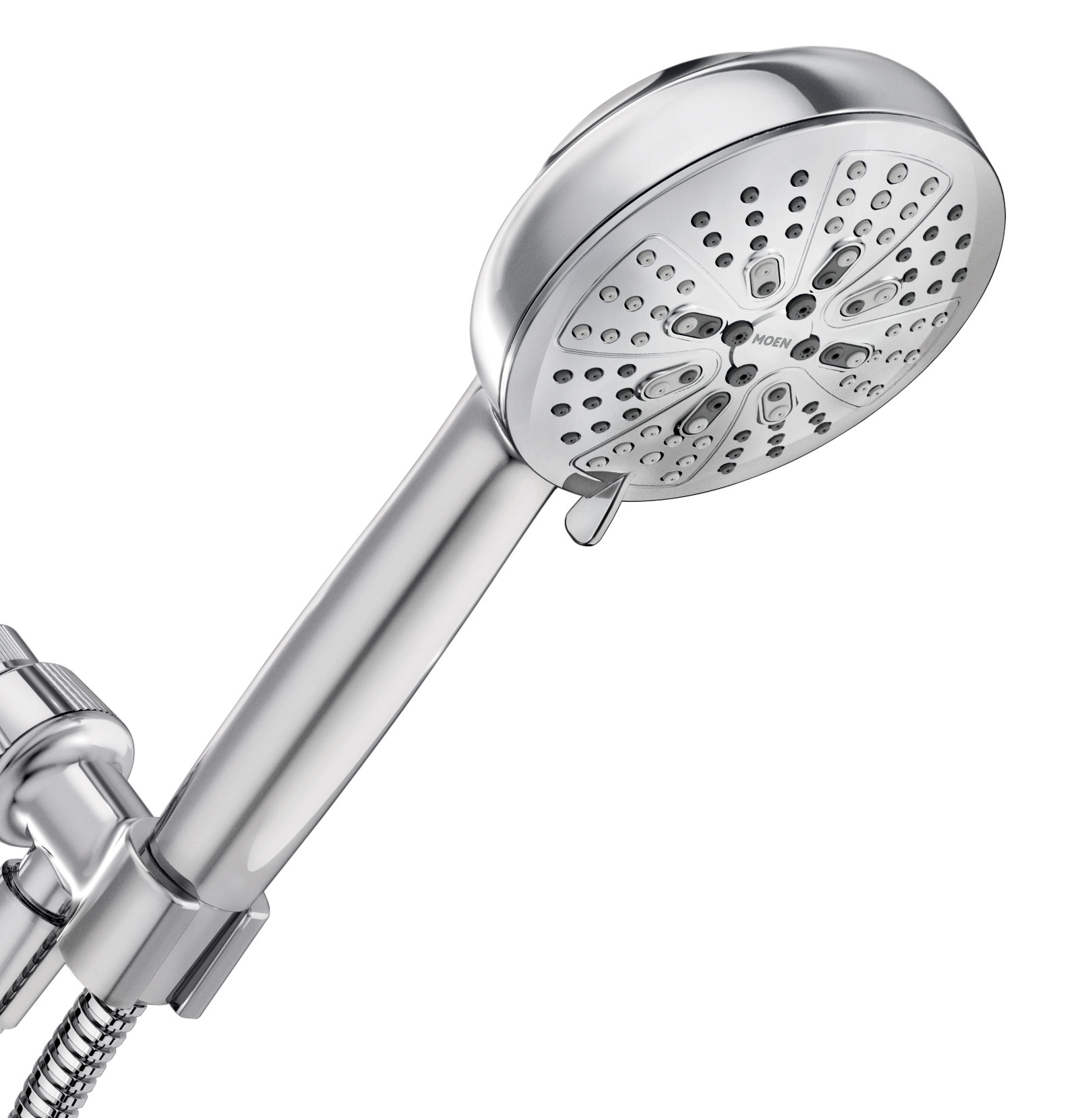 Moen 20090 Ignite Fivefunction Shower Head With 2.5 GPM High Pressure