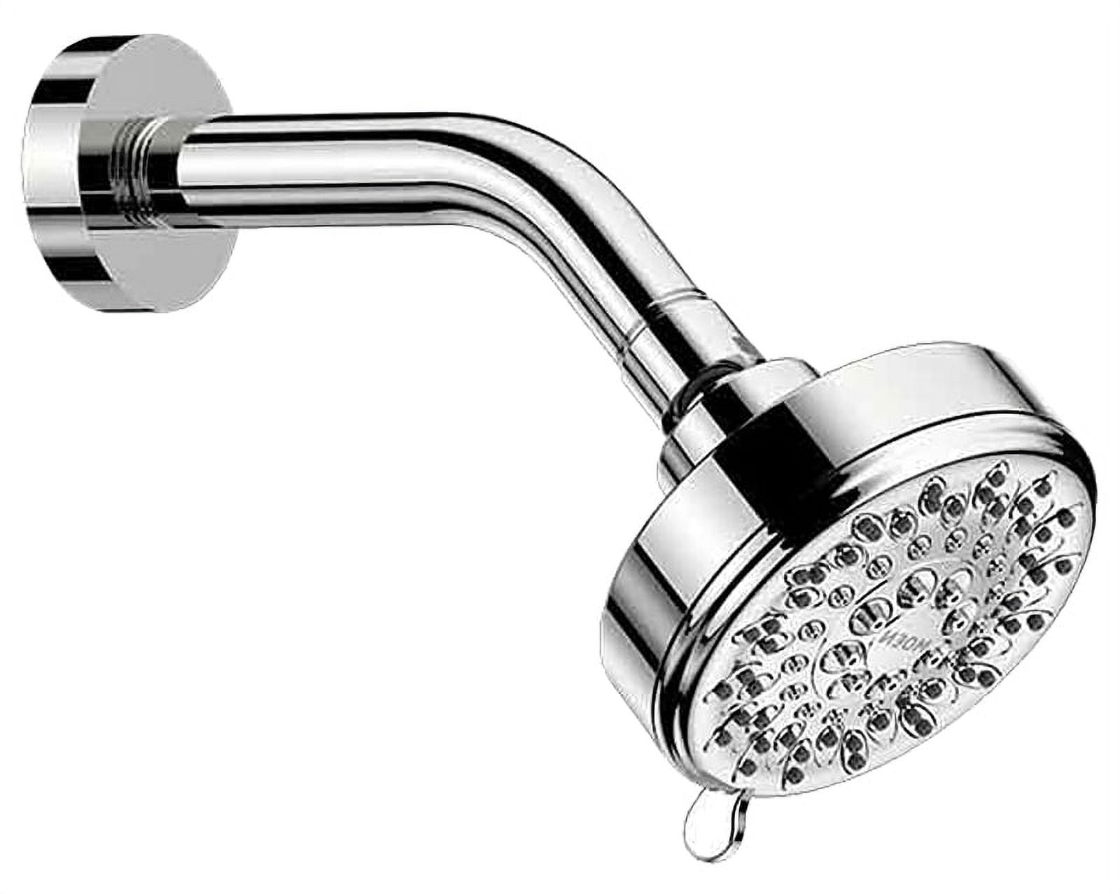 Moen 20090 Ignite Fivefunction Shower Head With 2.5 GPM High Pressure Spray, Chrome