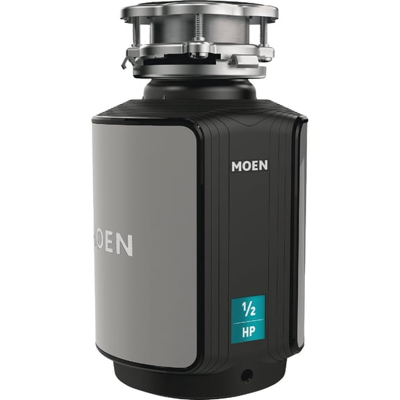 Moen Inc Moen 1/2 HP Stainless Steel Garbage Disposer - Pack of 8