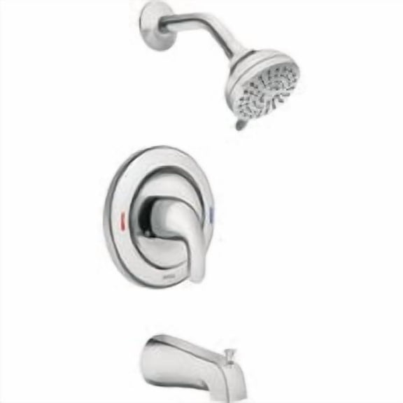 Moen Inc Moen Adler 1-Handle Tub and Shower Faucet, Case of 12