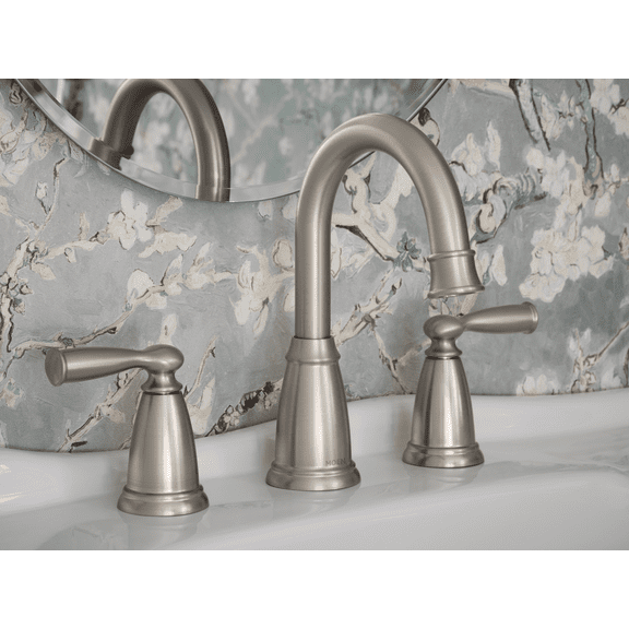 Moen Inc Moen Banbury 2-Handle Widespread Bathroom Faucet with Pop-Up - Pack of 4