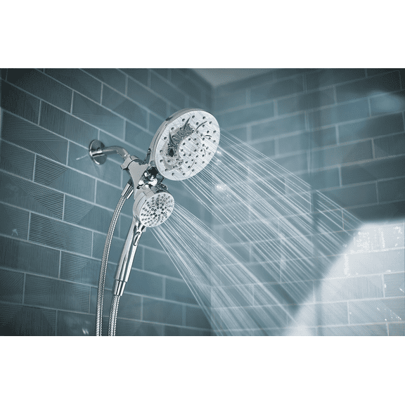 Moen Inc Moen Engage Combo Handheld Shower and Showerhead w/Magnetix - Pack of 4 Wall-Mount, Standard " Shower-Arm Connection
