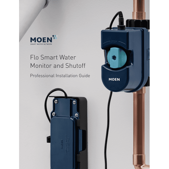 Moen Inc Moen Flo Smart Water Detector - Single Pack  Residential Use, Standard Application