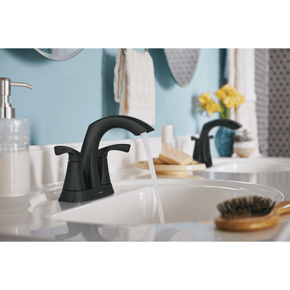 Moen Inc Moen Lindor 2-Handle Centerset Bathroom Faucet - Pack of 2
