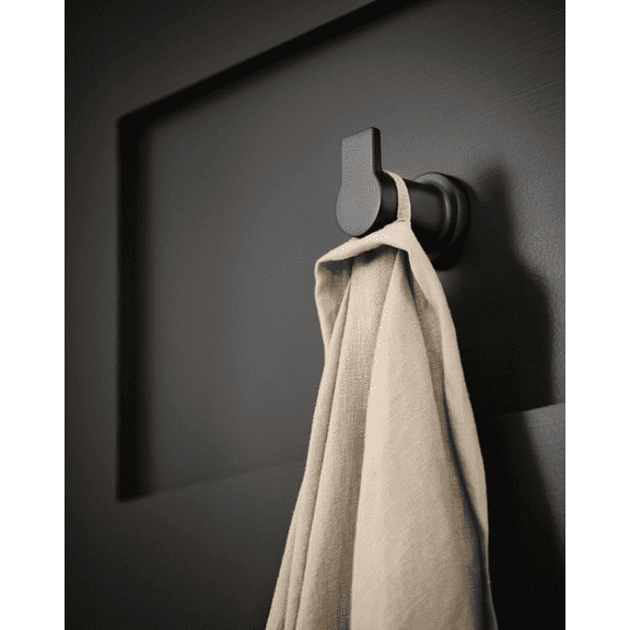 Moen Inc Moen Rinza Robe Hook - Pack of 2  Concealed-Screw Wall-Mount, Coordinated Bath Collection