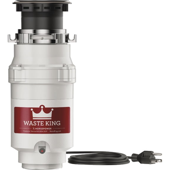 Moen Inc Waste King 1/2 HP Garbage Disposer 2 Year Warranty - Pack of 4