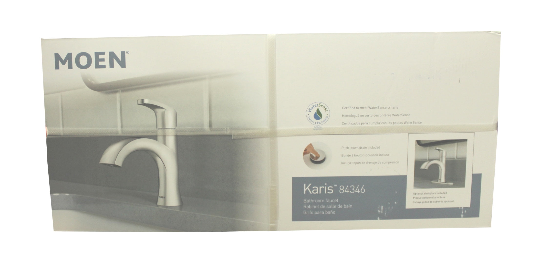 Moen Karis Chrome Finish Bathroom Faucet (84346)