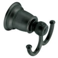thumbnail image 1 of Moen Kingsley Wrought Iron Double Robe Hook, 1 of 5