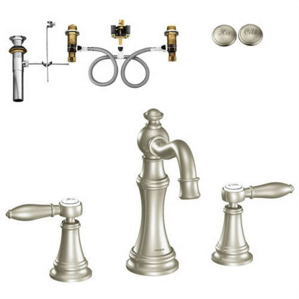 Moen Klwedts42108nl Weymouth TwoHandle HighArc Lavatory Faucet