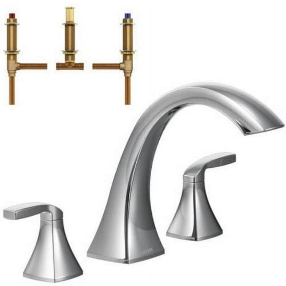 Moen Krtvo-d-t693orb Voss 8-1/4" Roman Tub Faucet, Available in Various Colors