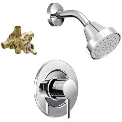 Moen Ks-t2192ep-70ch Align Posi-Temp Eco-Performance Shower Faucet with Trim and 1/2" CC Rough-in, Available in Various Colors