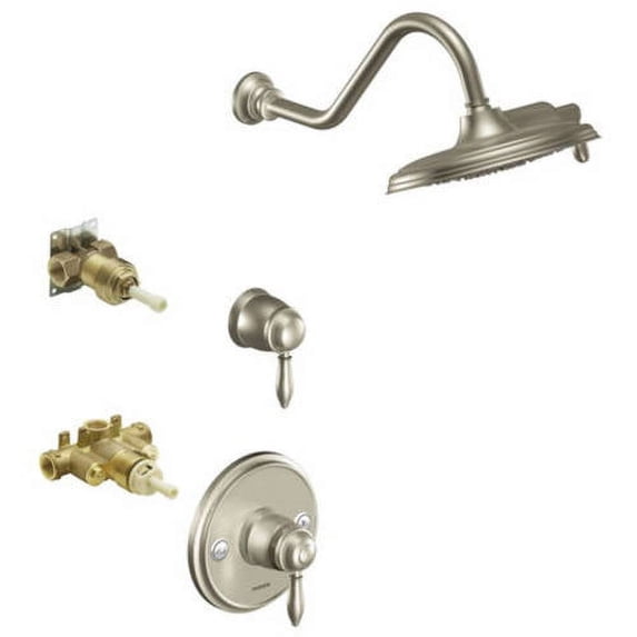 Moen Kswe-t-ts32112bn Weymouth 9" Rainshower Faucet, Available in Various Colors
