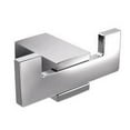 thumbnail image 1 of Moen Kyvos Chrome Double Robe Hook, 1 of 3