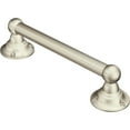thumbnail image 1 of Moen LR2250DBN 9-Inch Home Care Designer 9-Inch Hand Grip, Brushed Nickel by Moen, 1 of 1