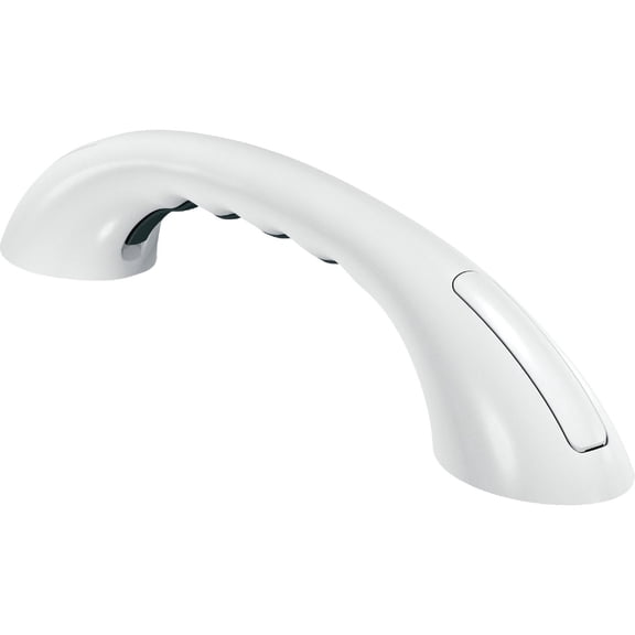 Moen LR2250DW 9-Inch Home Care Designer Hand Grip, Glacier White (2-(Pack))