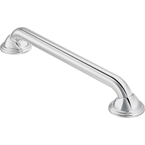 Moen Home Care 24-Inch Grab Bar LR8724D2CH - Chrome Finish - Bathroom, Wall Mount, Silver