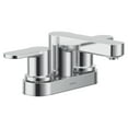 thumbnail image 1 of Moen Laris Chrome Two-Handle 4” Centerset Modern Bathroom Faucet, 84015, 1 of 7