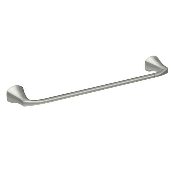 Moen Lindor 24 In. Towel Bar, Spot Resist Brushed Nickel MY8724BN
