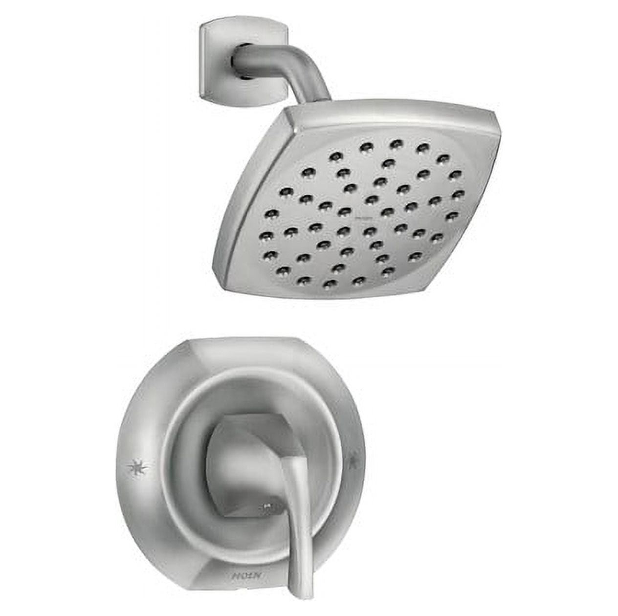 Moen Lindor 82506SRN Spot Resist Brushed Nickel 1Handle Shower Faucet