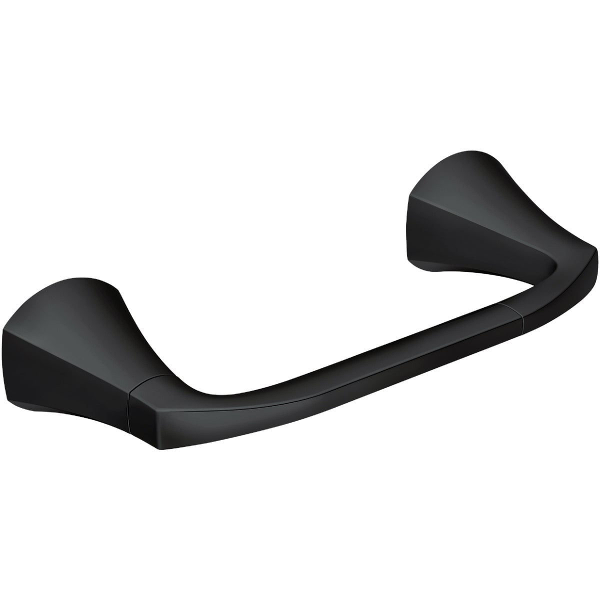 Moen Lindor Toilet Paper Holder Wall Mount - Pivoting, Matte Black