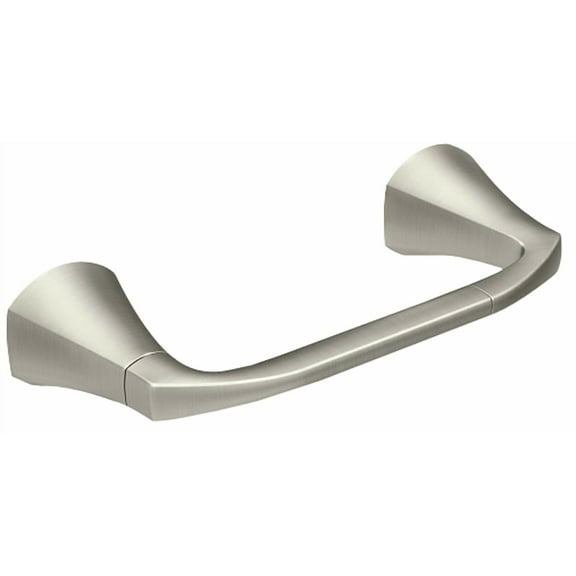 Moen Lindor Wall Mount Pivoting Toilet Paper Holder, Spot Resist Brushed Nickel