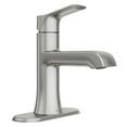 thumbnail image 1 of Moen Liso Single Handle Single Hole Bathroom Faucet in Spot Resist Brushed Nickel, 1 of 2