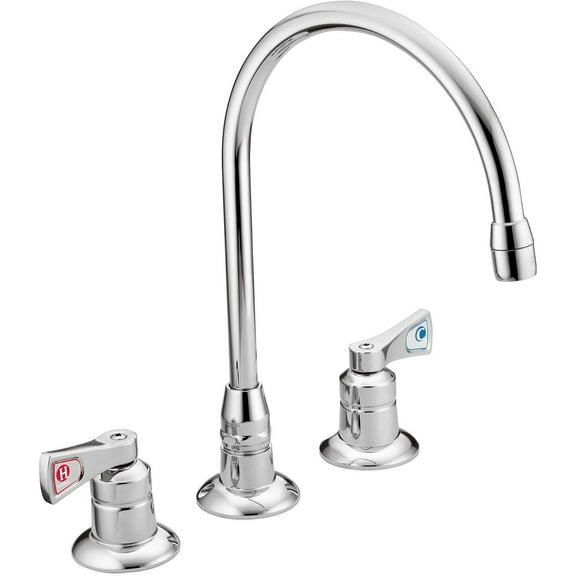 Moen M-DURA Chrome Two-Handle Kitchen Faucet